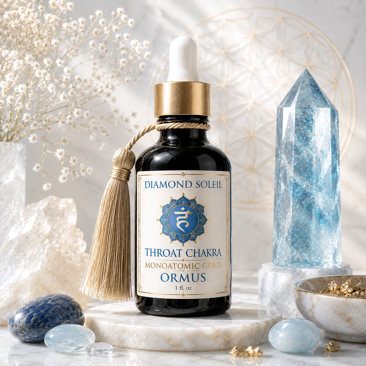 Throat Chakra Ormus Elixir