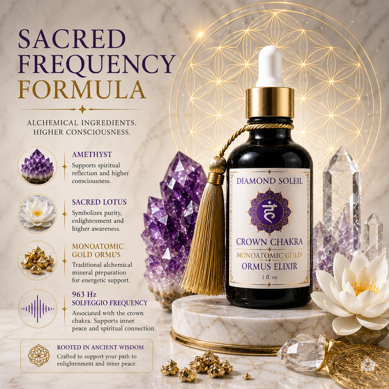 Crown Chakra Ormus Elixir