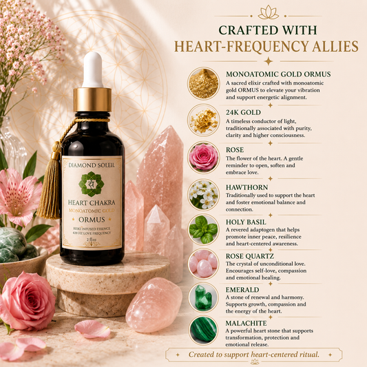 Heart Chakra Ormus Elixir