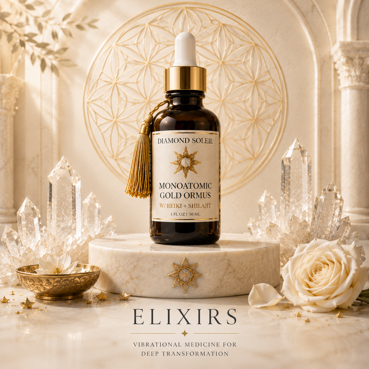 Monatomic Gold Ormus Elixirs