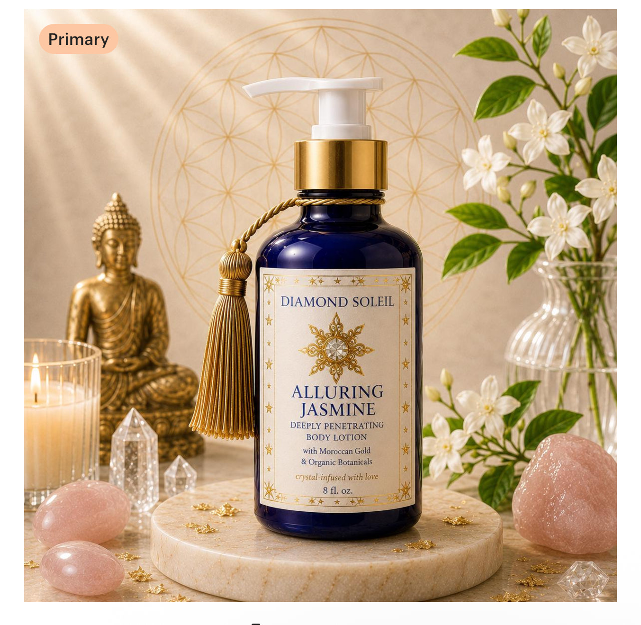 Organic Jasmine Ormus Body Lotion