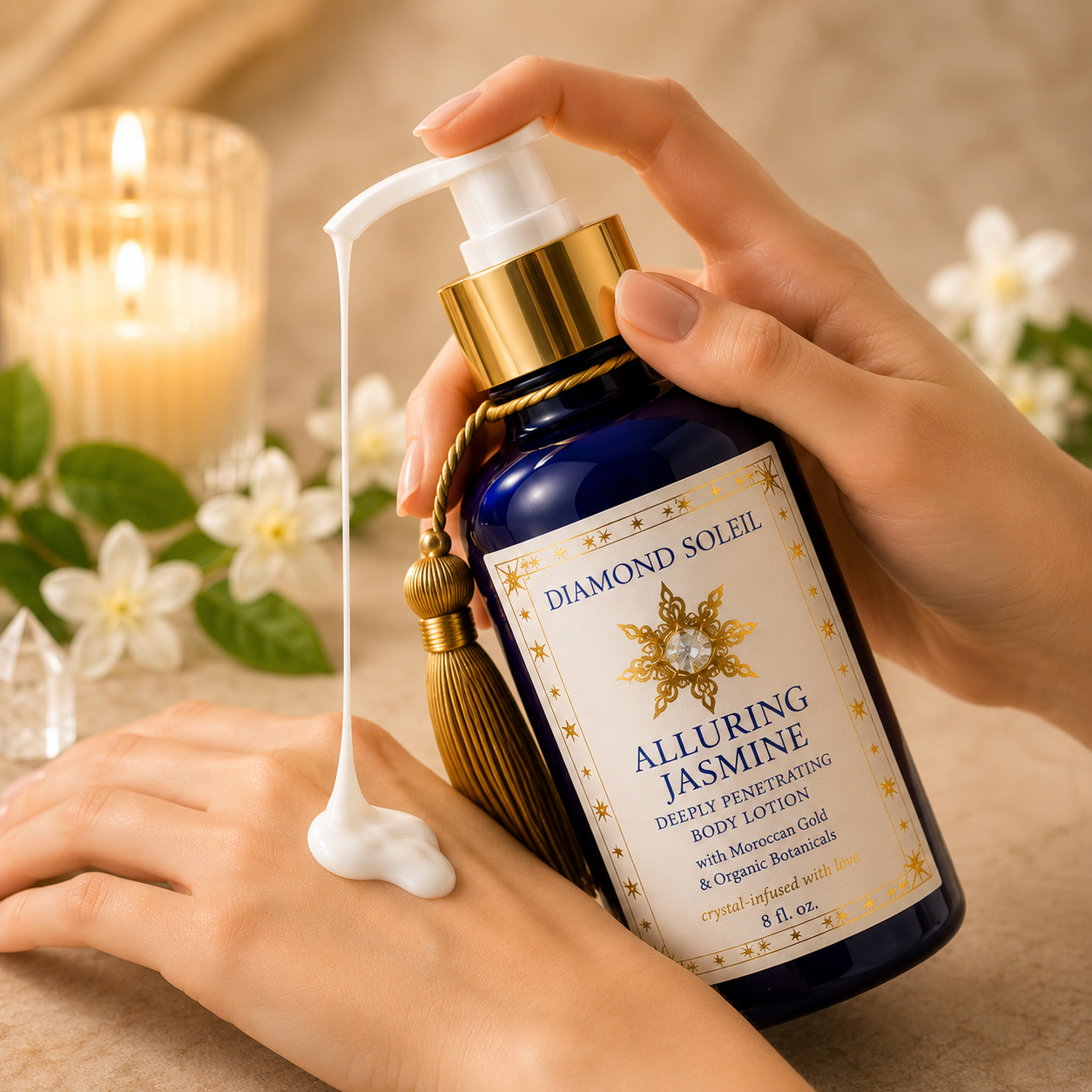 Organic Jasmine Ormus Body Lotion