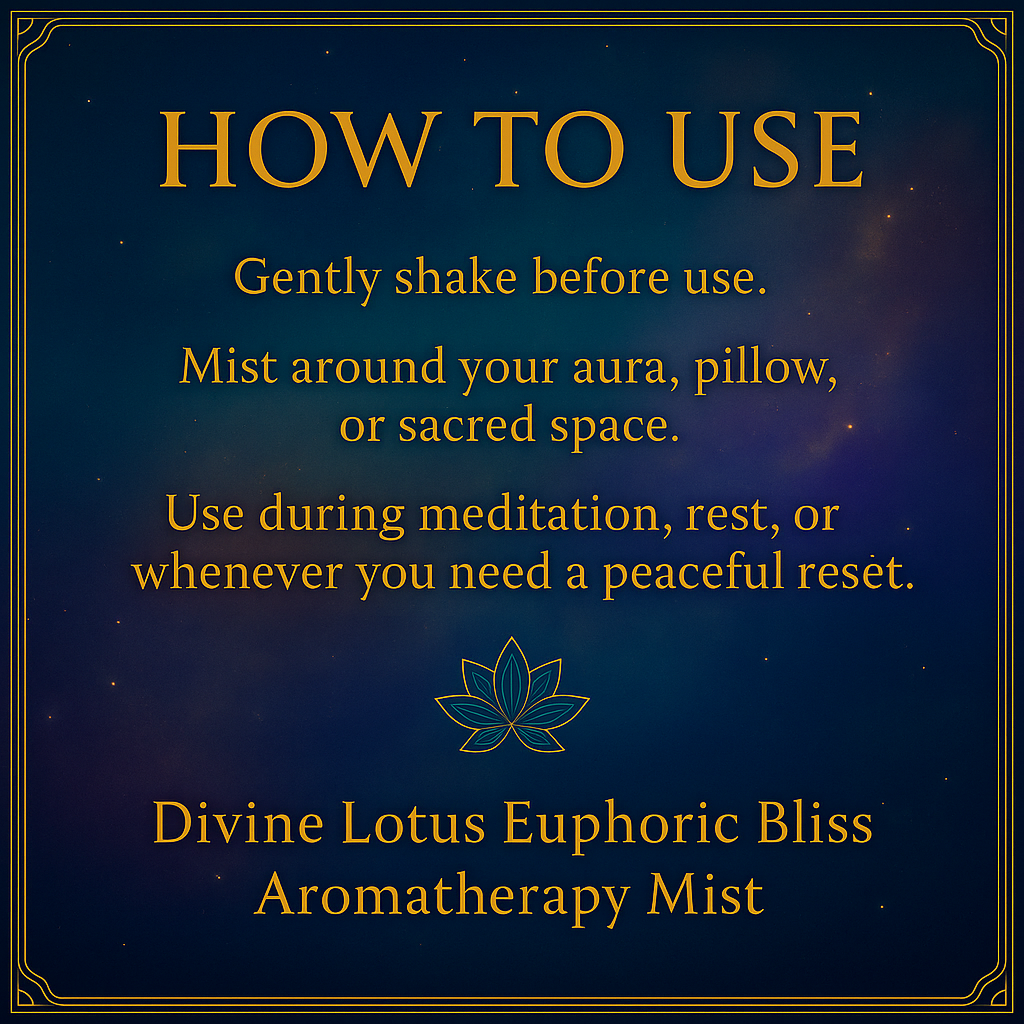 Divine Lotus Ormus Body Mist