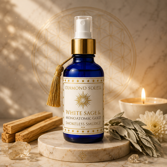 White Sage Ormus Smudge Spray