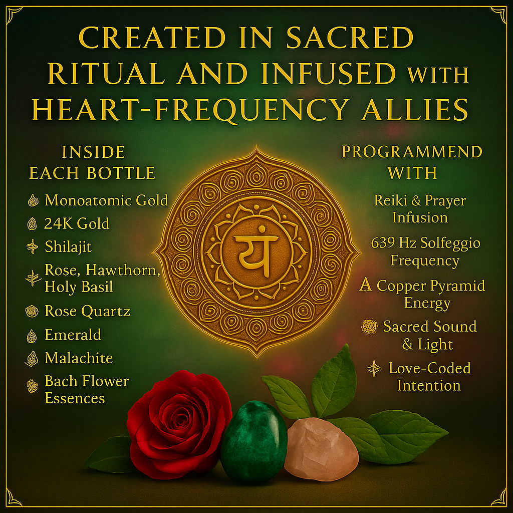 Heart Chakra Ormus Elixir