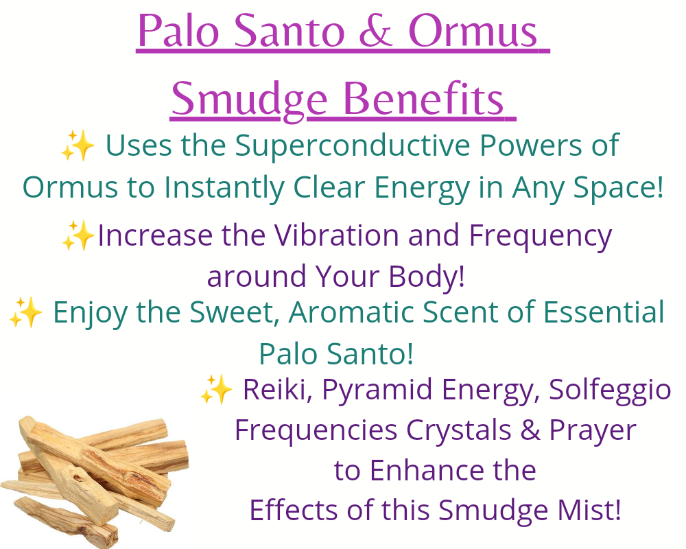 Palo Santo Ormus Smudge