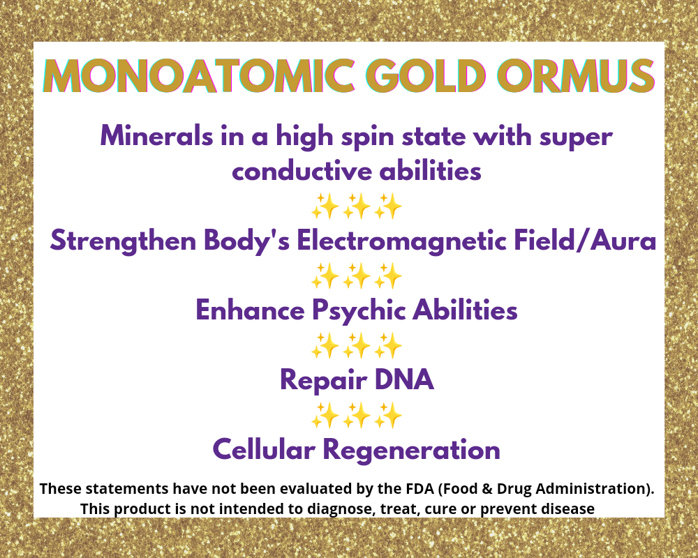 Throat Chakra Ormus Elixir