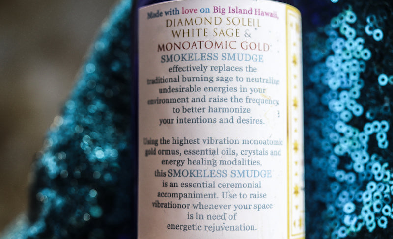 White Sage Ormus Smudge Spray